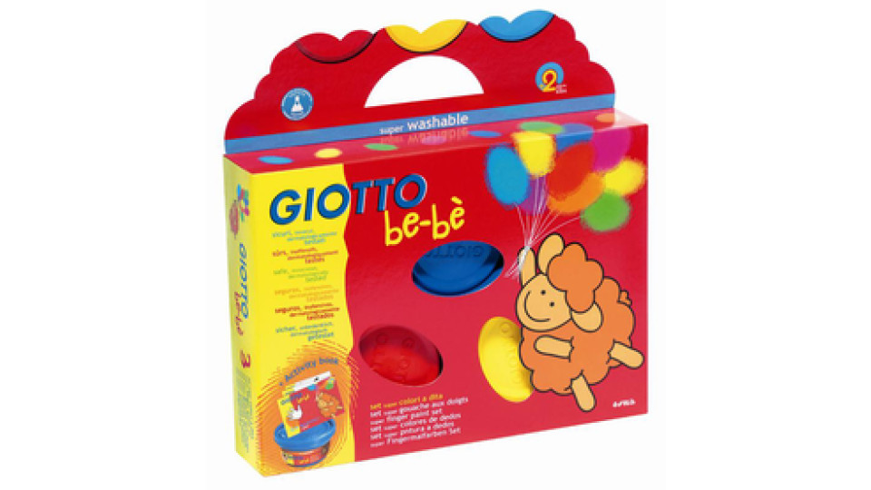 F.I.L.A. Set Colori A Dita Giotto Bebe'