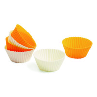 Ghidini Cipriano 6 Pirottini Rotondi Silicone