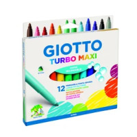 Giotto Astuccio 12 pennarelli turbo maxi