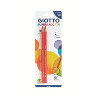Giotto Superlaccato rosso blister 2 pezzi