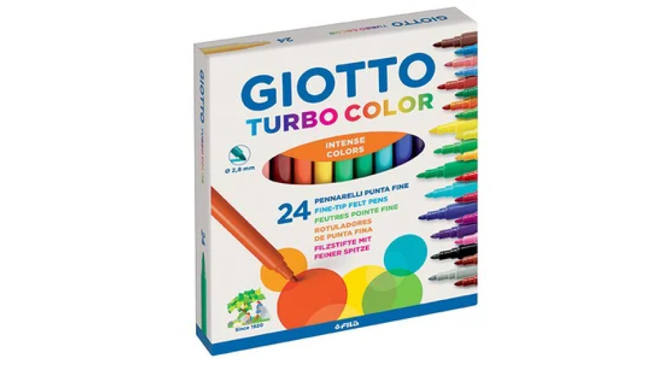 Giotto Turbo Color Multi 24 pz