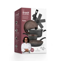 H&H BATTERIA 6 PZ BORGHESE GRANIT