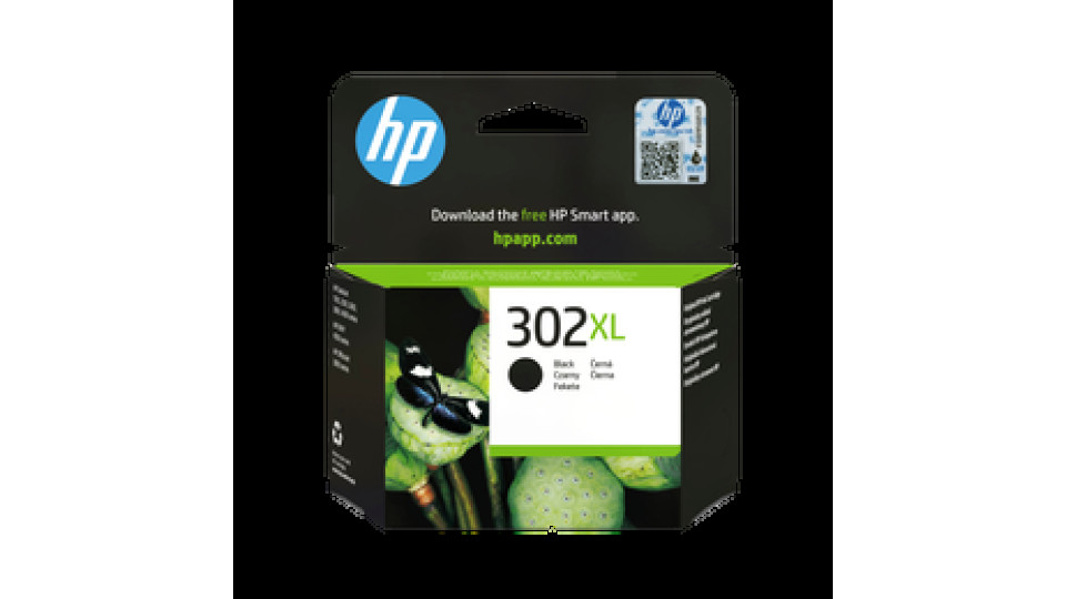 HP Cartuccia originale inchiostro nero ad alta capacità 302XL