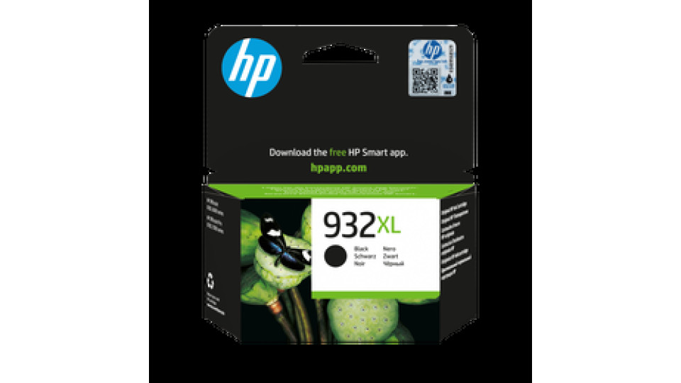 HP Cartuccia originale inchiostro nero ad alta capacità 932XL
