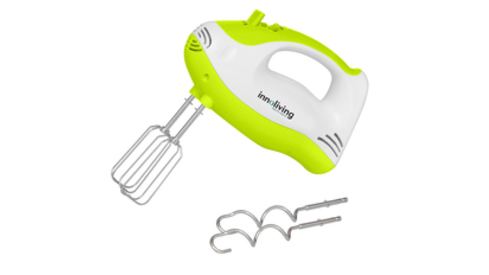 Innoliving INN-702 sbattitore Sbattitore manuale 250 W Verde, Bianco