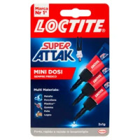 LOCTITE Super Attak Mini Dosi 3 x 1 g
