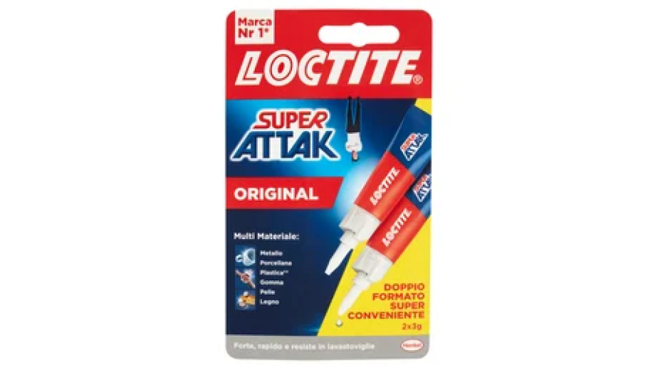 Loctite Super Attak Original 2 x 3 g