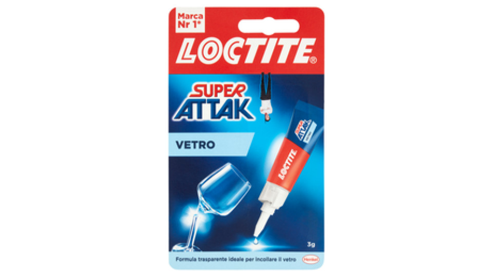 Loctite Super Attak Vetro 3 g
