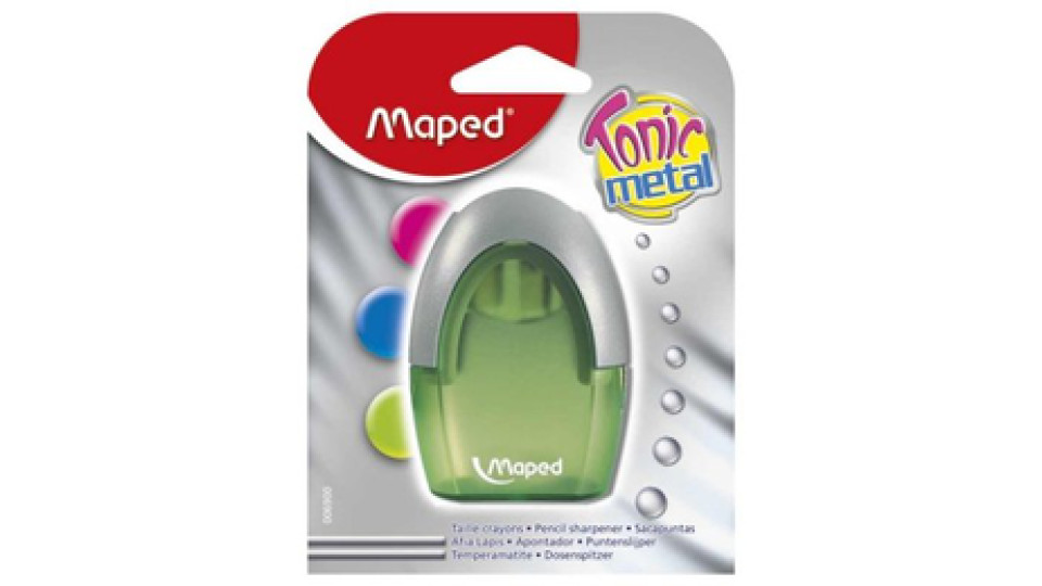 Maped 006900 temperino Temperamatite manuale Verde, Grigio