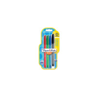 Papermate InkJoy 100ST Nero, Blu, Verde, Rosso Penna a sfera Medio 4 pz