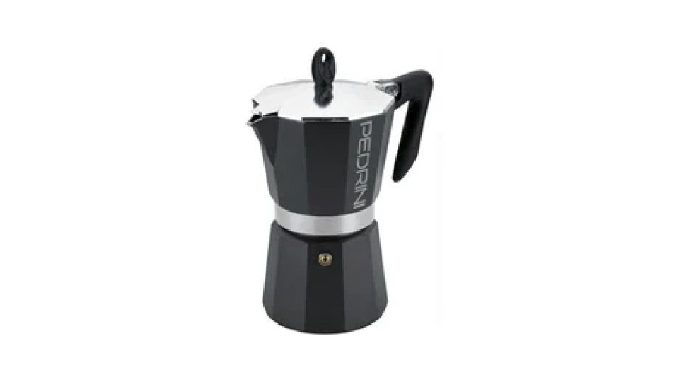 Pedrini Caffettiera 1 tazza antracite