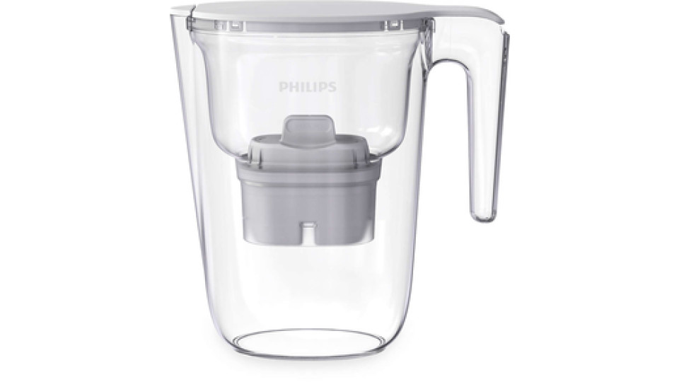 Philips AWP2935WH/10 Filtraggio acqua Caraffa filtrante 2,6 L Trasparente, Bianco