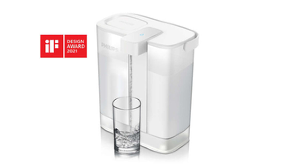Philips AWP2980WH/24 Filtraggio acqua Filtro per acqua da bancone 3 L Bianco