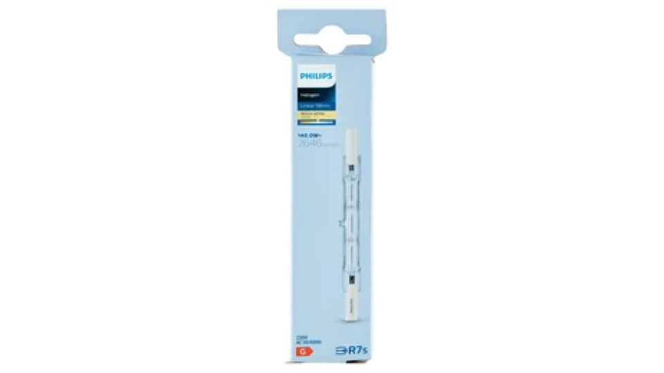 Philips Halogen Alogena Lineare R7s 140W 3000k dim