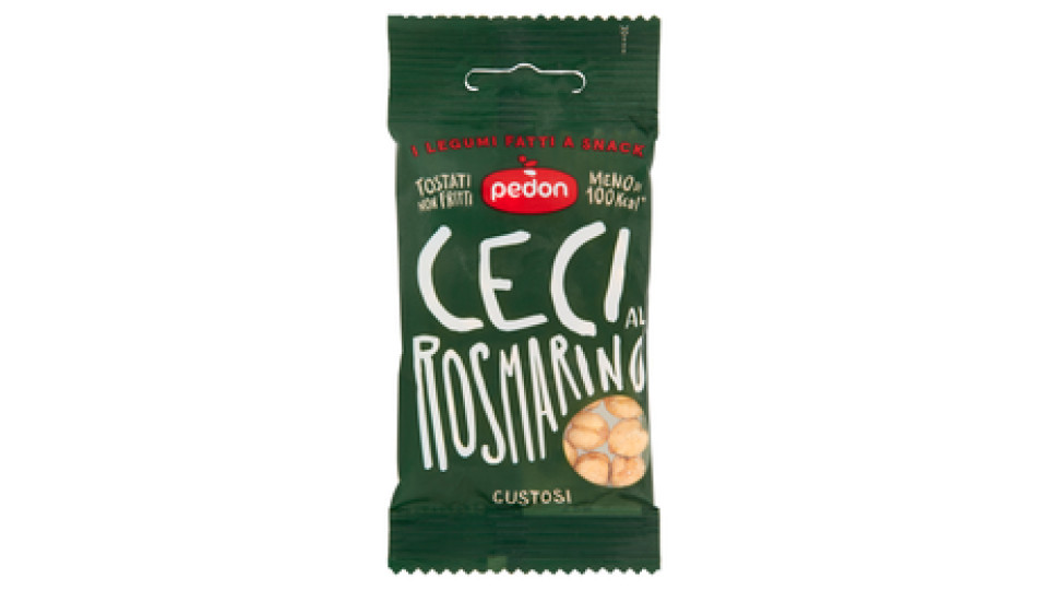pedon I Legumi Fatti a Snack Ceci al Rosmarino 18 g