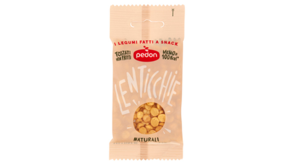 pedon I Legumi Fatti a Snack Lenticchie 20 g