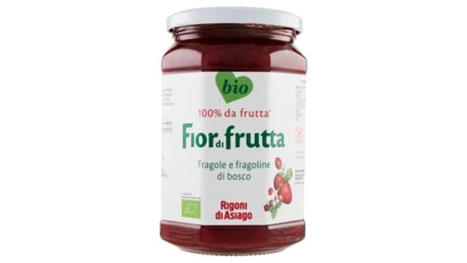 Rigoni di Asiago Fiordifrutta Fragole e fragoline di bosco bio 630 g