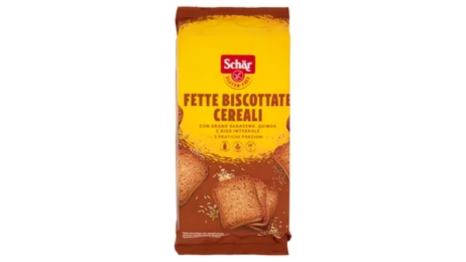 Schär Fette Biscottate Cereali 3 x 86,7 g
