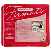 Rovagnati i Firmati Prosciutto Cotto di Alta Qualità 100 g