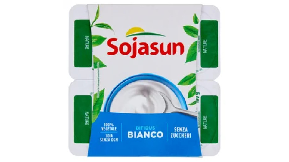 Sojasun Bifidus Bianco 4 x 100 g