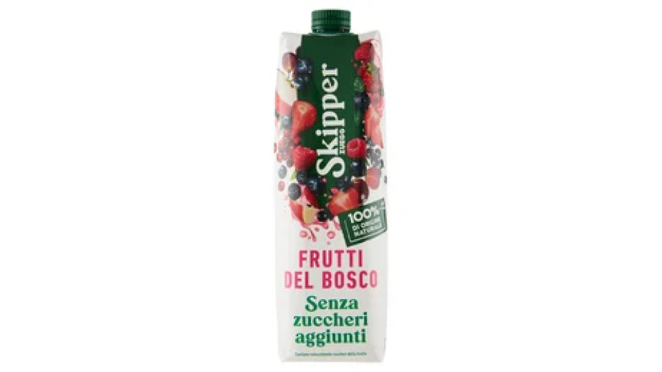 Zuegg Skipper Frutti del Bosco Senza zuccheri aggiunti 1000 ml