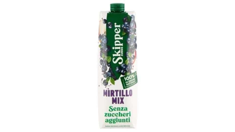 Zuegg Skipper Mirtillo Mix Senza zuccheri aggiunti 1000 ml