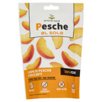 Orto al Sole Pesche al sole Chips di Pesche Croccanti 20 g