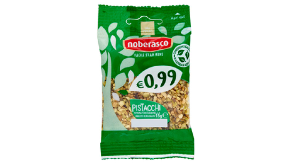 noberasco € 0,99 Pistacchi Tostati in Granella 15 g