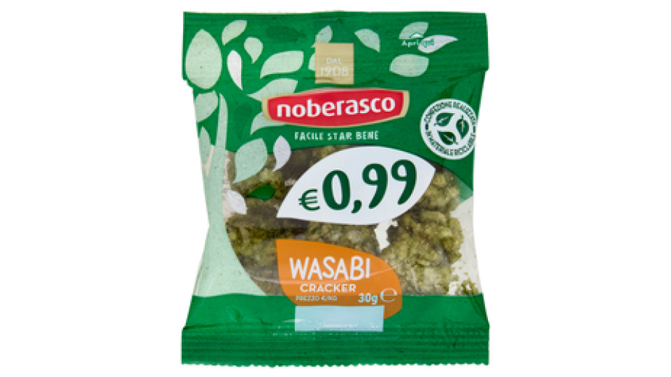 noberasco € 0,99 Wasabi Cracker 30 g