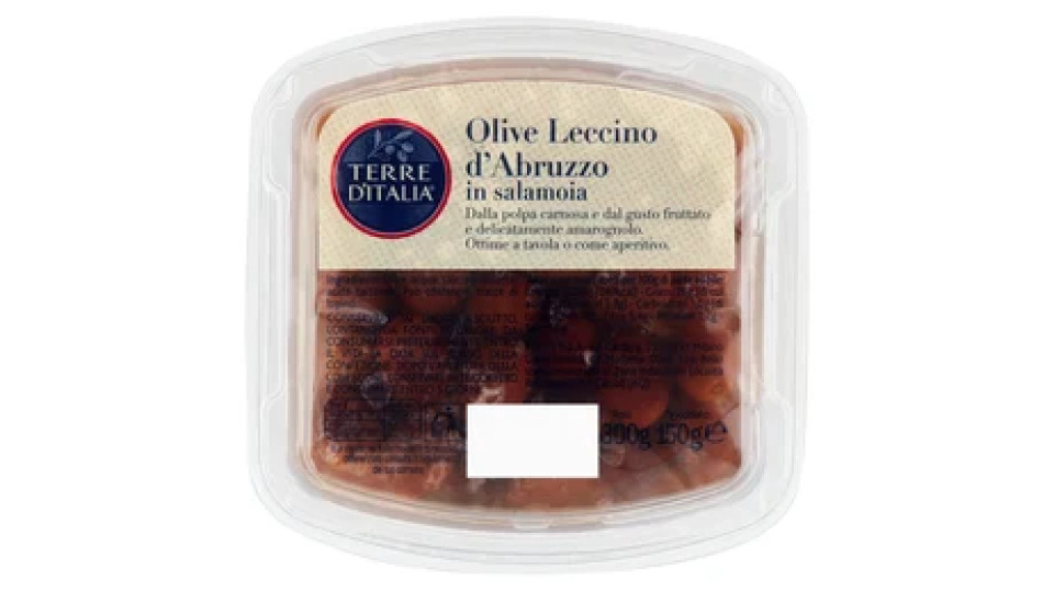 Terre d'Italia Olive Leccino d'Abruzzo in salamoia 300 g