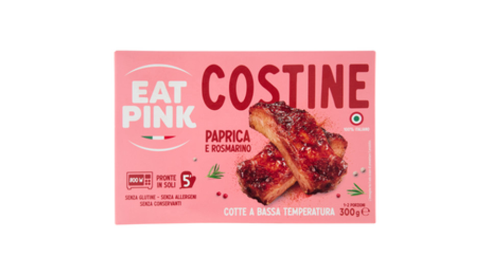 Eat Pink Costine Paprica e Rosmarino 300 g