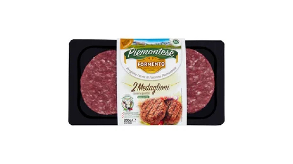 Formento Piemontese 2 Medaglioni 2 x 100 g