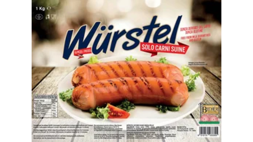 Wurstel Griglia Confezione Famiglia 1kg