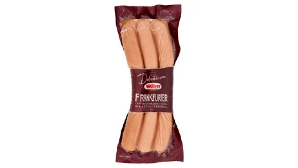Wüber Delicatessen Frankfurter 200 g