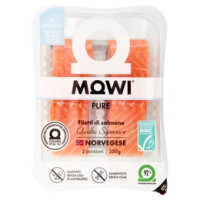 Mowi Pure Filetti di salmone Norvegese Qualità Superiore 250 g