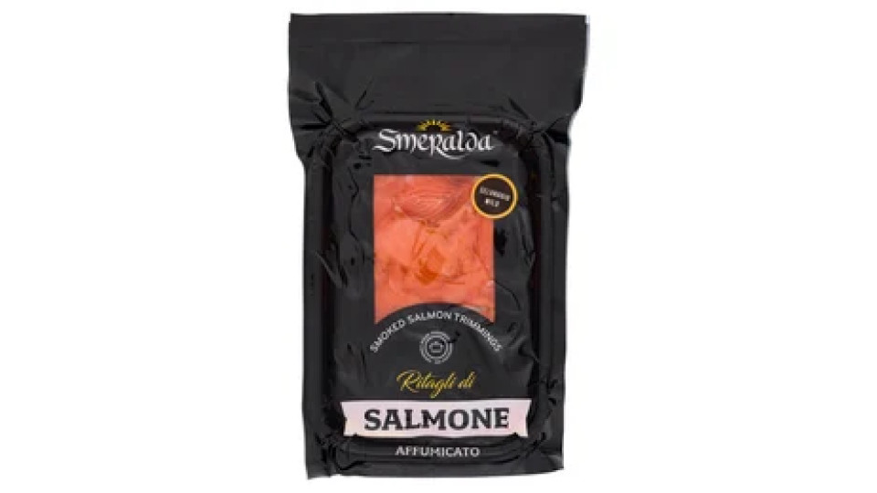 Smeralda Ritagli di Salmone Affumicato Selvaggio 0,200 kg