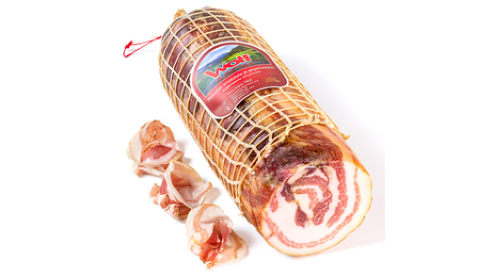 Pancetta Arrotolata Peperoncino Trancio