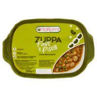 OrtoRomi Linea Benessere Zuppa Fave e Piselli 310 g