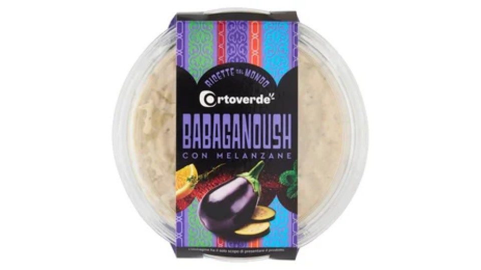 Ortoverde Ricette dal Mondo Barbaganoush con Melanzane 175 g