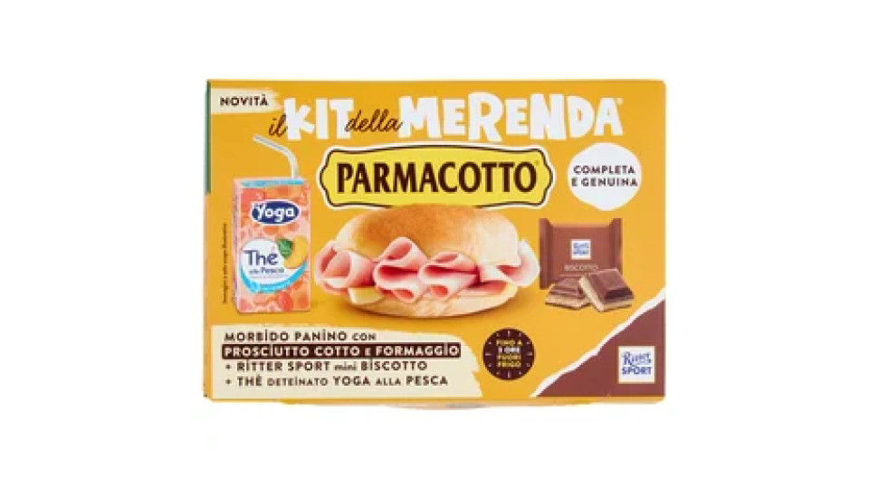 Parmacotto il Kit della Merenda Prosciutto Cotto e Formaggio
