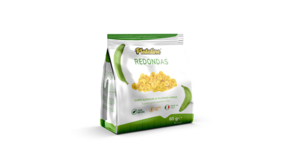 Redondas Chips di Platano Verde