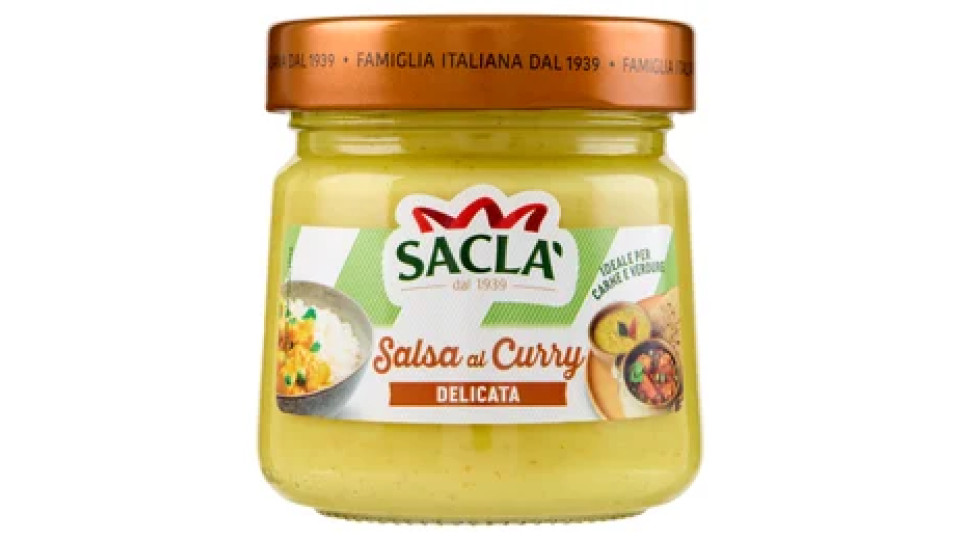 Saclà Salsa al Curry Delicata 190 g