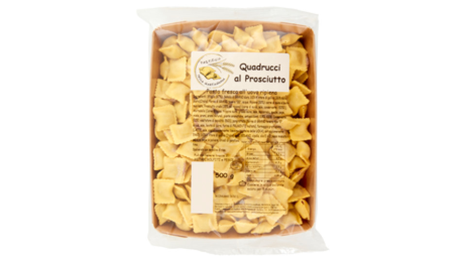 Pastificio della Garfagnana Quadrucci al Prosciutto 500 g