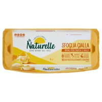 le Naturelle Sfoglia Gialla 10 Uova Fresche da Allevamento a Terra Medie