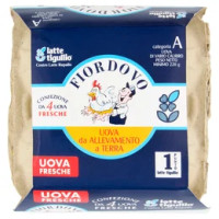 latte tigullio Fiordovo 6 Uova Fresche da Allevamento a Terra