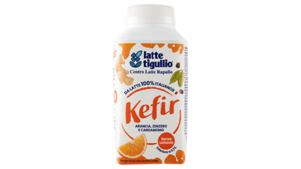 latte tigullio Kefir Arancia, Zenzero e Cardamomo Senza Lattosio 250 ml