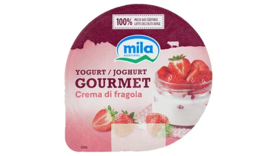 mila Yogurt Gourmet Crema di fragola 125 g