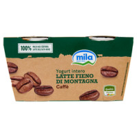 mila Yogurt intero Latte Fieno di Montagna Caffè 2 x 115 g