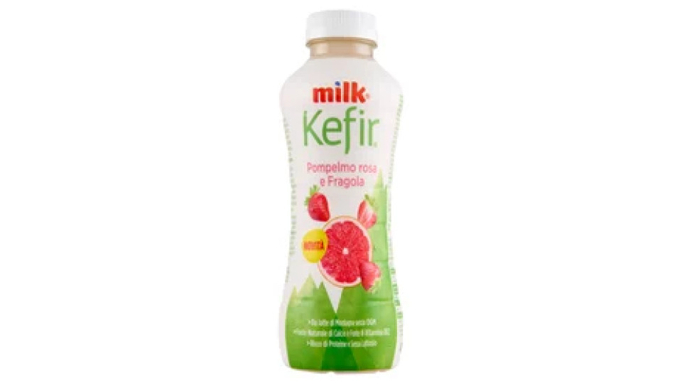 Milk Kefir Pompelmo rosa e Fragola 480 g