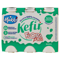 Mukki Kefir Flora plus Bianco Senza Lattosio 6 x 100 g